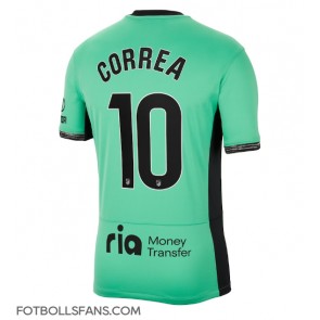 Atletico Madrid Angel Correa #10 Replika Tredje Tröja 2023-24 Kortärmad